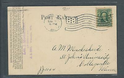 VEGAS - Posted 1907 San Francisco Earthquake Fires Postcard - FK168