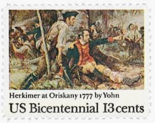 1977 USA Bicentennial Herkimer At Oriskany Single 13c Postage Stamp - Scott 1722 - MNH, OG - CW35b