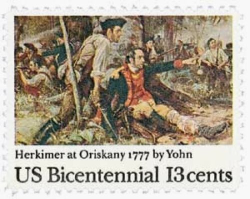 1977 USA Bicentennial Herkimer At Oriskany Single 13c Postage Stamp - Sc# 1722 - MNH, OG - CW35b