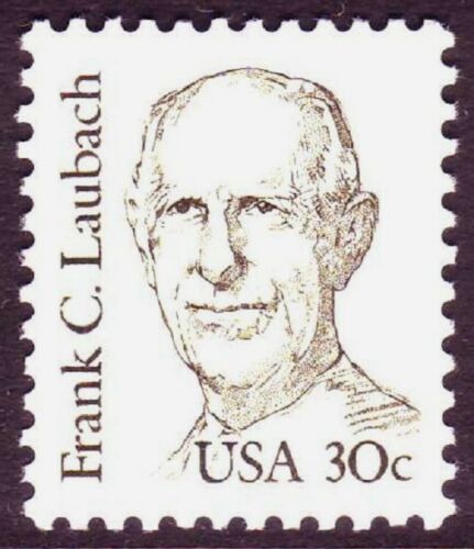 1984 Frank C. Laubach Missionary Single 30c Postage Stamp - MNH, OG - Scott 1864