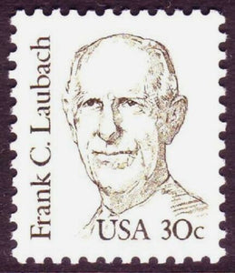 1984 Frank C. Laubach Missionary Single 30c Postage Stamp - MNH, OG - Sc# 1864