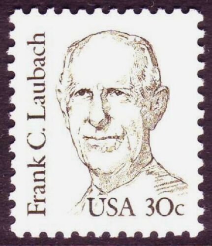 1984 Frank C. Laubach Missionary Single 30c Postage Stamp - MNH, OG - Sc# 1864