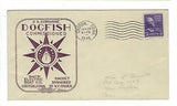VEGAS - 1946 Submarine Dogfish Commission Spader Cover - Groton, CT - FD234