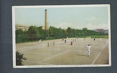 VEGAS - Vintage National Cash Register NCR Tennis Courts Postcard - FE421