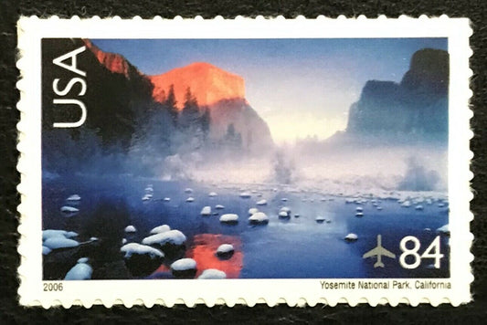 2006 Yosemite National Park Single 84c Postage Stamp - MNH, OG - Scott C141
