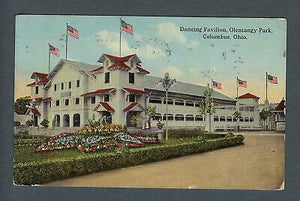 VEGAS - Posted In 1915 Columbus, OH Dancing Pavilion Olentangy Park - FE472