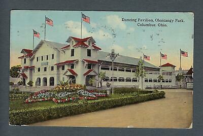VEGAS - Posted In 1915 Columbus, OH Dancing Pavilion Olentangy Park - FE472