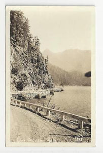 1945 USA Real Photo Postcard - Lake Crescent, WA - Ellis - (AO6)