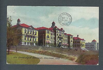 VEGAS - Posted In 1908 At University Of Cincinnati -Hand Colored Postcard -FE475