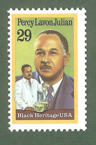 1993 - Percy Julian-Black Heritage Single 29c Postage Stamp - Sc# 2746 - MNH, OG - CX853b