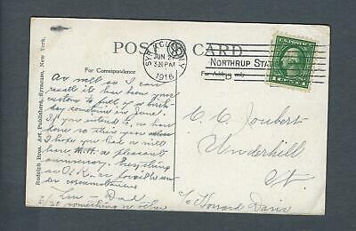 VEGAS - Posted In 1916 Syracuse University Stadium, NY - FE479