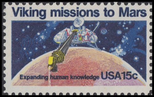 1978 Viking Missions To Mars Single 15c Postage Stamp - MNH, OG - Scott 1759 - CX316a
