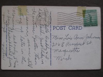 1942 USA Postcard- Hot Springs Bath Houses- Hot Springs National Park, AR (UU94)