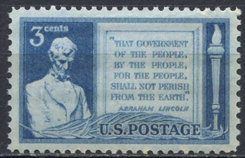 1948 Lincoln Gettysburg Address Single 3c Postage Stamp - MNH, OG - Scott 978 - CX919