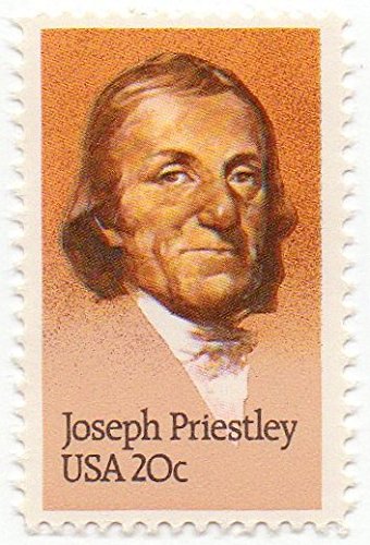 1983 Joseph Priestley Single 20c Postage Stamp  -  Scott 2038  -  MNH,OG