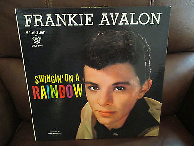 1959 Frankie Avalon "Swingin On A Rainbow" - Chancellor - Plays VG+ Or Better