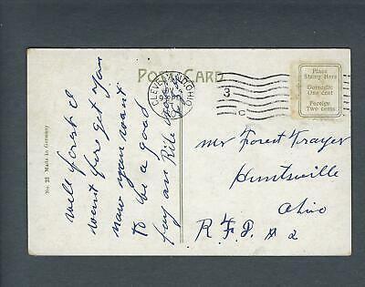 VEGAS - Posted In 1909 Cleveland, OH - Case School Electrical Postcard - FE477