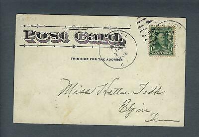 VEGAS - Posted 1906 Findley, OH - South Portage Street - Dirt Street - FE464