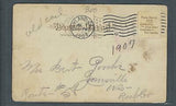 VEGAS - Posted 1907 San Francisco Earthquake City Hall Postcard - FK179