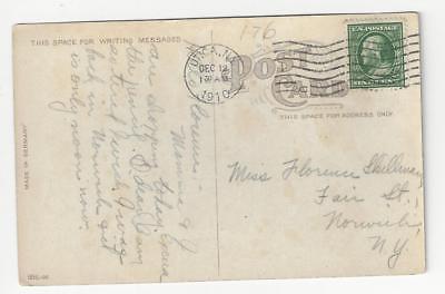 Posted 1910 Utica, NY USA Postcard-Roscoe Conkling Park, Utica, NY (AT55)