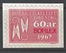1967 Bofilex Stamp Show - Boras, Sweden - Promotional Poster Stamp (AX89)