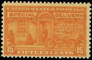 VEGAS - 1931 Special Delivery Sc# E16 - MNH, Undisturbed OG - Deep Orange - EV33
