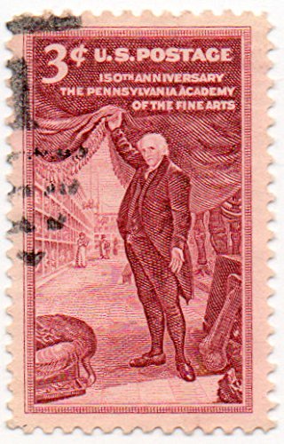 1955 Pennsylvania Academy Of The Fine Arts Single 3c Postage Sttamp  - Scott 1064 -  MNH,OG