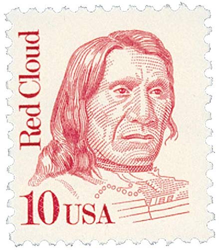 1987 Red Cloud Native American Single 10c Postage Stamp  - Scott 2175 -  MNH,OG