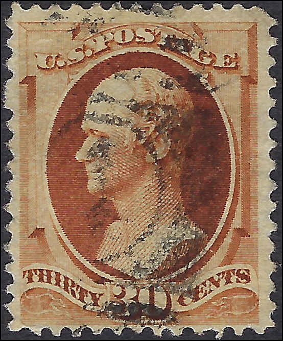 VEGAS - 1888 30c Hamilton - Scott217 - No Significant Flaws Observed - Centering!