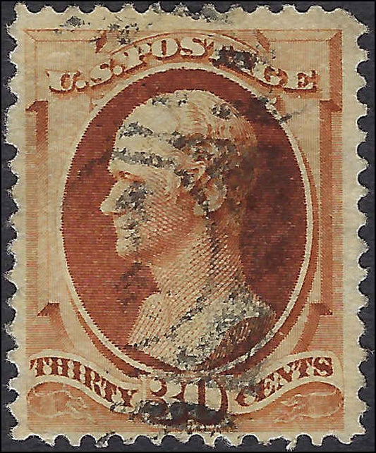VEGAS - 1888 30c Hamilton - Scott217 - No Significant Flaws Observed - Centering!