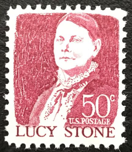 1968 Lucy Stone Singe 50c Postage Stamp - MNH, OG - Scott 1293