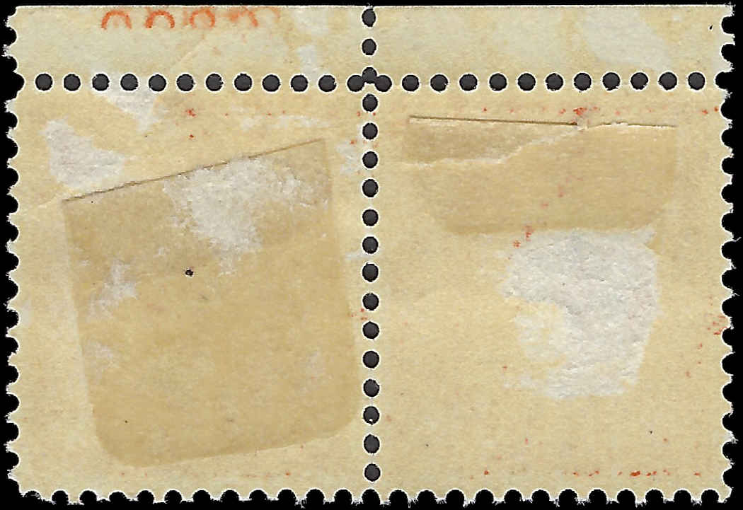 VEGAS - 1912-14 - Scott420 30c Franklin Plate # Pair MH OG - Thins - Read