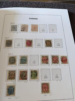 VEGAS -Denmark Davo Album To ~1976, BOB,Danish W. Indies Better Stamps~51 Photos