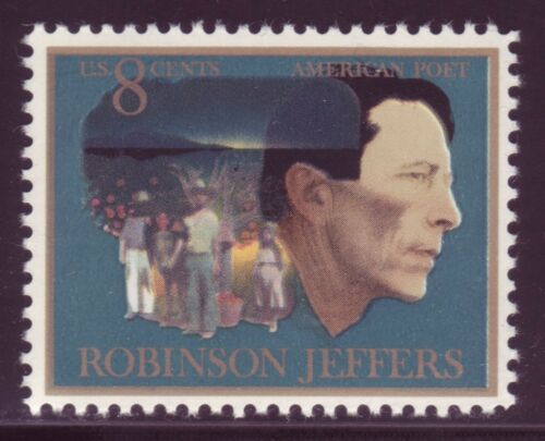 1973 Robinson Jeffers Single 8c Postage Stamp - MNH, OG - Sc# 1485