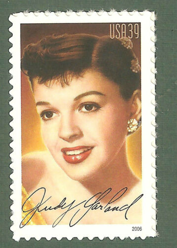2006 Judy Garland Single 39c Postage Stamp - Scott - 4077 - MNH, OG - CX746