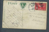 VEGAS - Posted 1913 Portland, ME - View From Fidelity Bldg Postcard - FE457