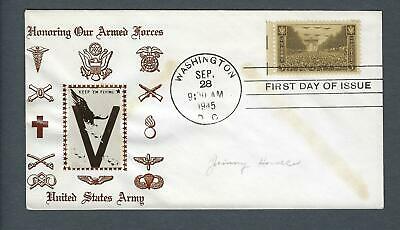 VEGAS - 1945 US Army First Day Cover With Crosby Type Cache - Scott 934 - FG141
