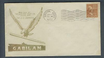 VEGAS - 1943 Submarine USS Gabilan Keel Laid Spader Cover - Groton - FJ147
