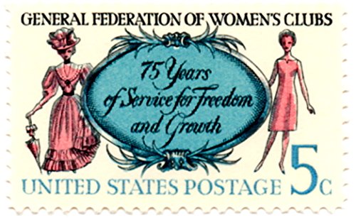 1966 General Federation of Women's Clubs Single 5c Postage Stamp  - Scott 1316 -  MNH,OG