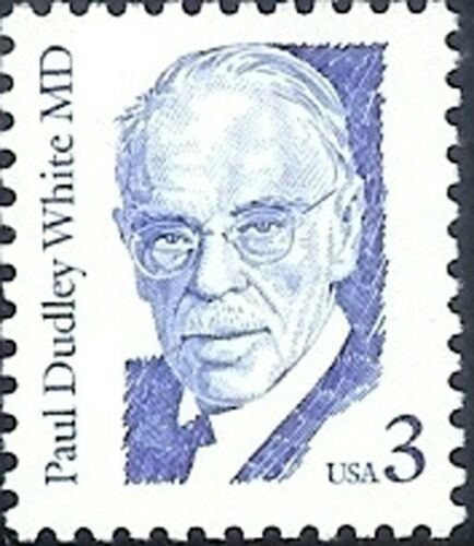 1986 Paul Dudley White Single 3c Postage Stamp - MNH, OG - Sc# 2170