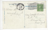 Posted 1933 USA Postcard -Swimming Pool, Johnson City, NY (AT121)