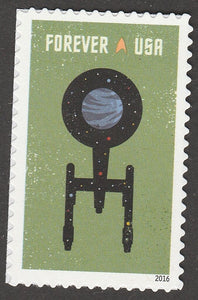 2016 Star Trek 50th Anniversary Single "Forever" Postage Stamp - Sc#5134 - DR162c