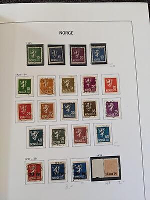 VEGAS -Norway Davo Album To ~1970, BOB Many Better Stamps - Hi $ Cat! ~55 Photos