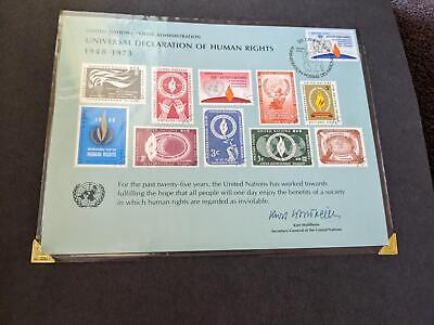 VEGAS - 1970s-80s United Nations UN Homemade Souvenir Card Album ~92 Photos