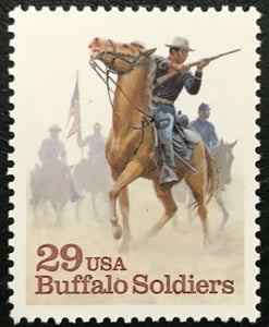 1994 Buffalo Soldiers Black Heritage Single 29c Postage Stamps - Sc# 2818 - MNH, - CW365d