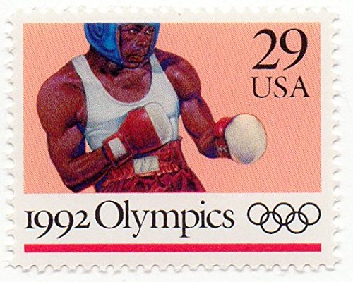 1992 Olympics Boxing  Single 29c Postage Stamp - Sc# 2640 -  MNH,OG