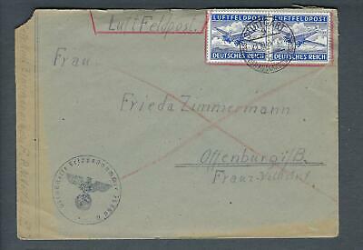 VEGAS - WW2 Era Germany Feldpost (Soldier Mail) Airmail - FK129