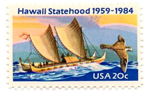 1984 Hawaii Statehood Single 20c Postage Stamp  - Scott 2080 -  MNH,OG
