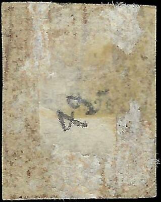 VEGAS - 1860 Tuscany, Italy Scott 21 40c - Used Verified WM 184 -4 Margins- (FE63)