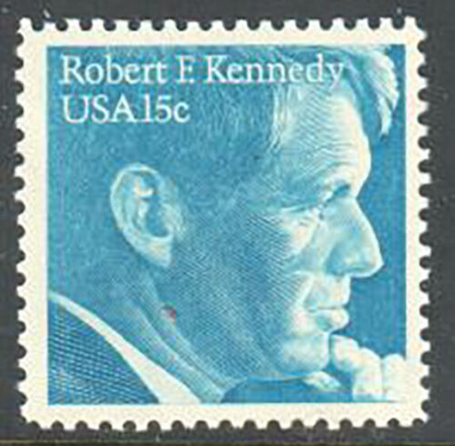 1979 Robert F. Kennedy Single 15c Postage Stamp - Scott -1770 - MNH, OG - CX670b